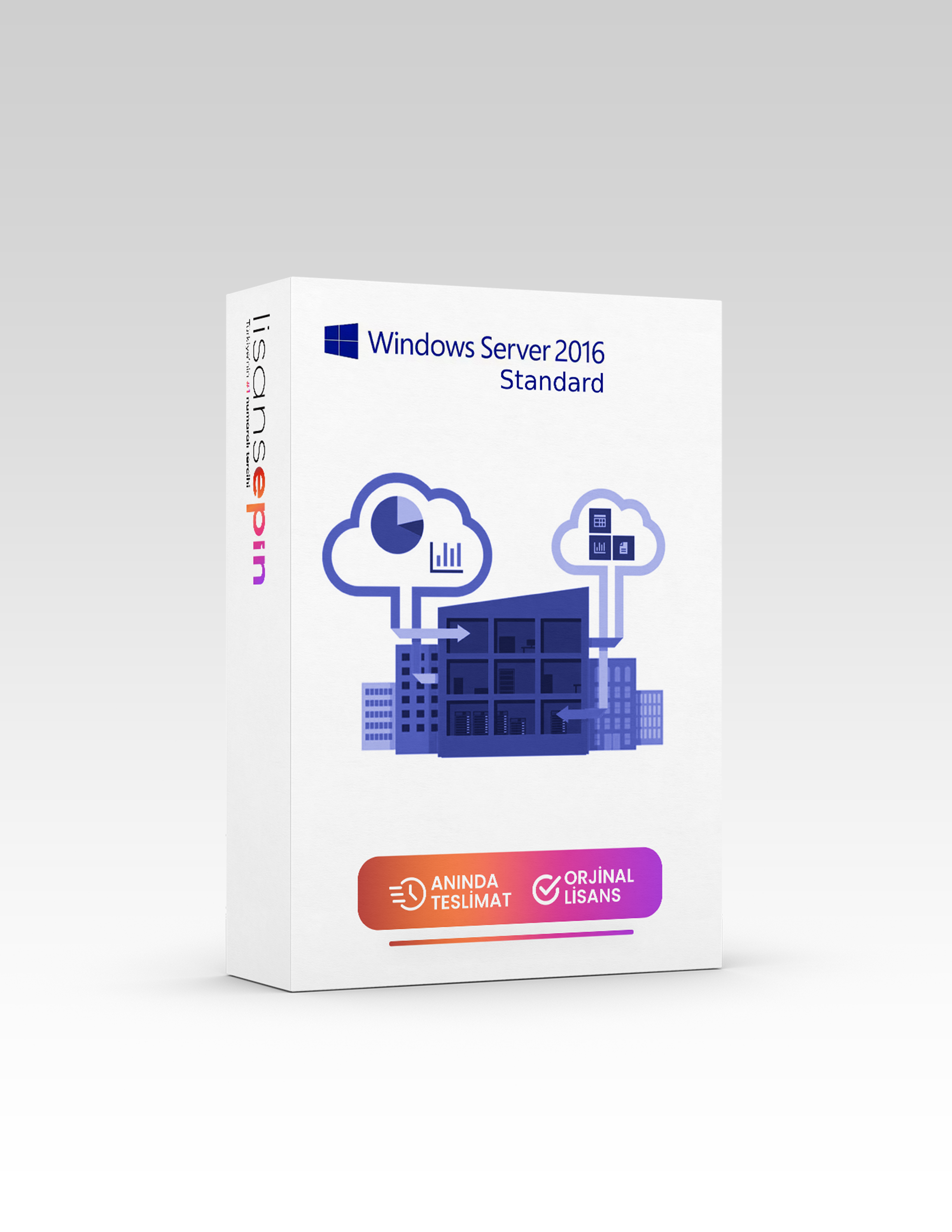 Windows Server 2016 Standard Lisans - Lisansepin