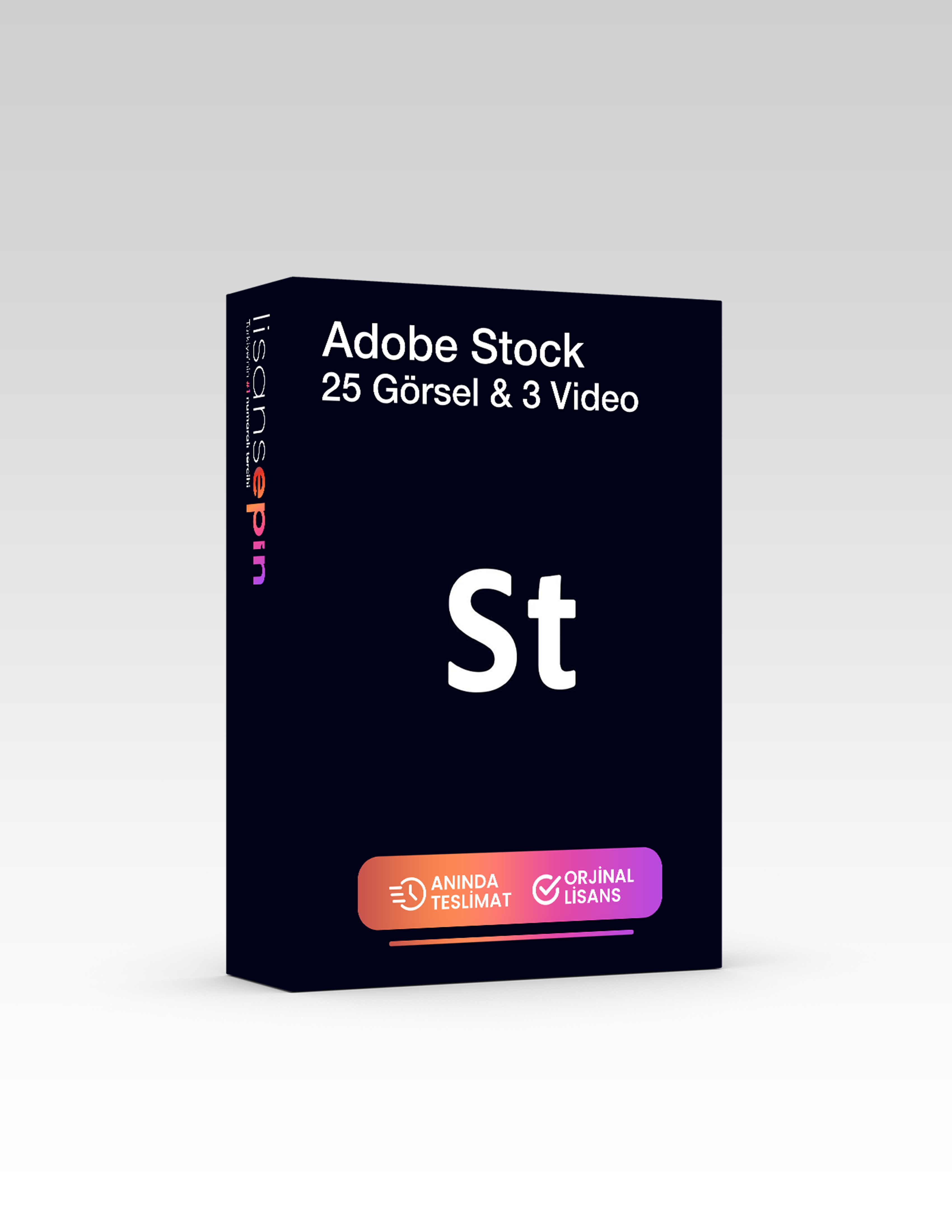 Adobe Stock 1 Aylık / 25 Görsel + 3 HD Video - Lisansepin