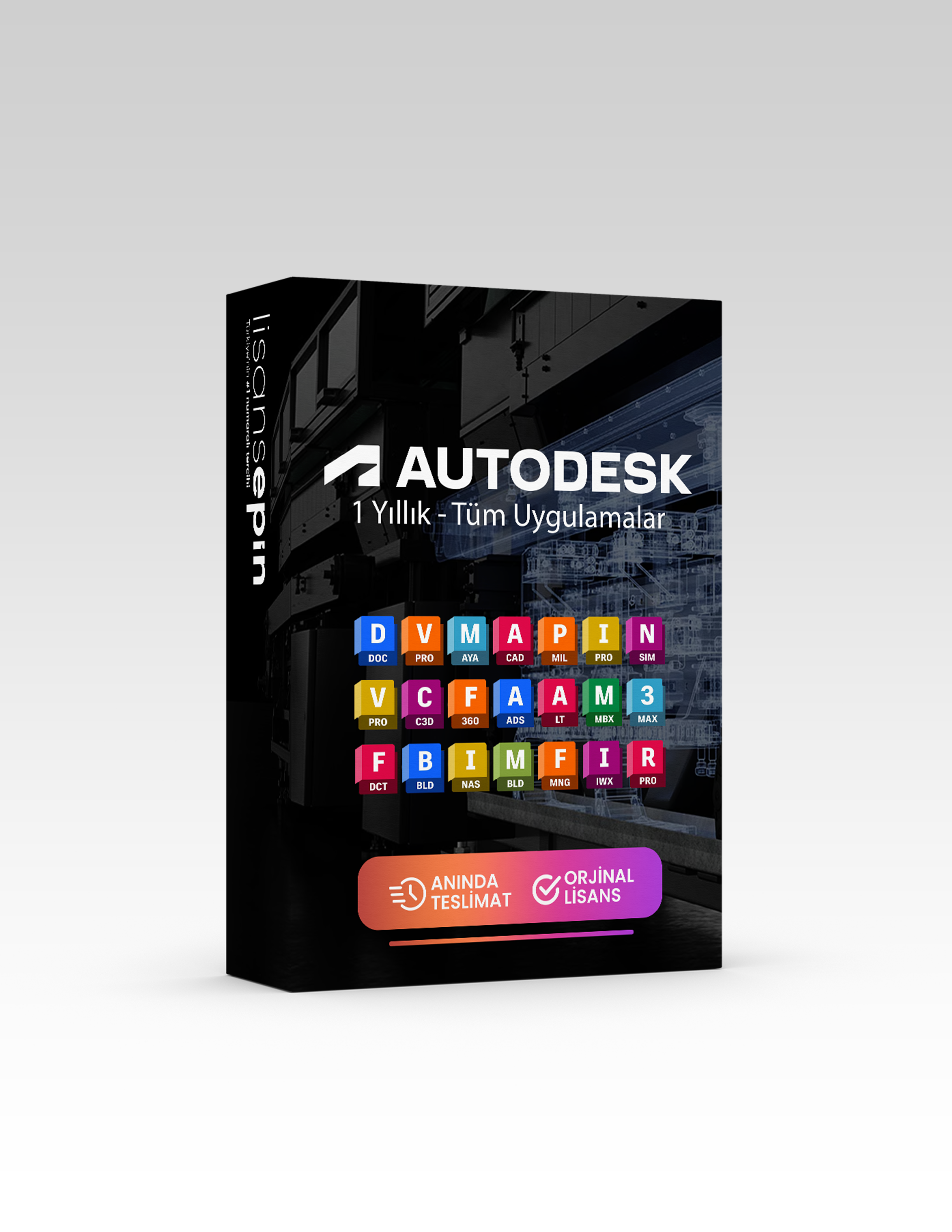 Autodesk Autocad Lisans Hesabı 1 Yıl