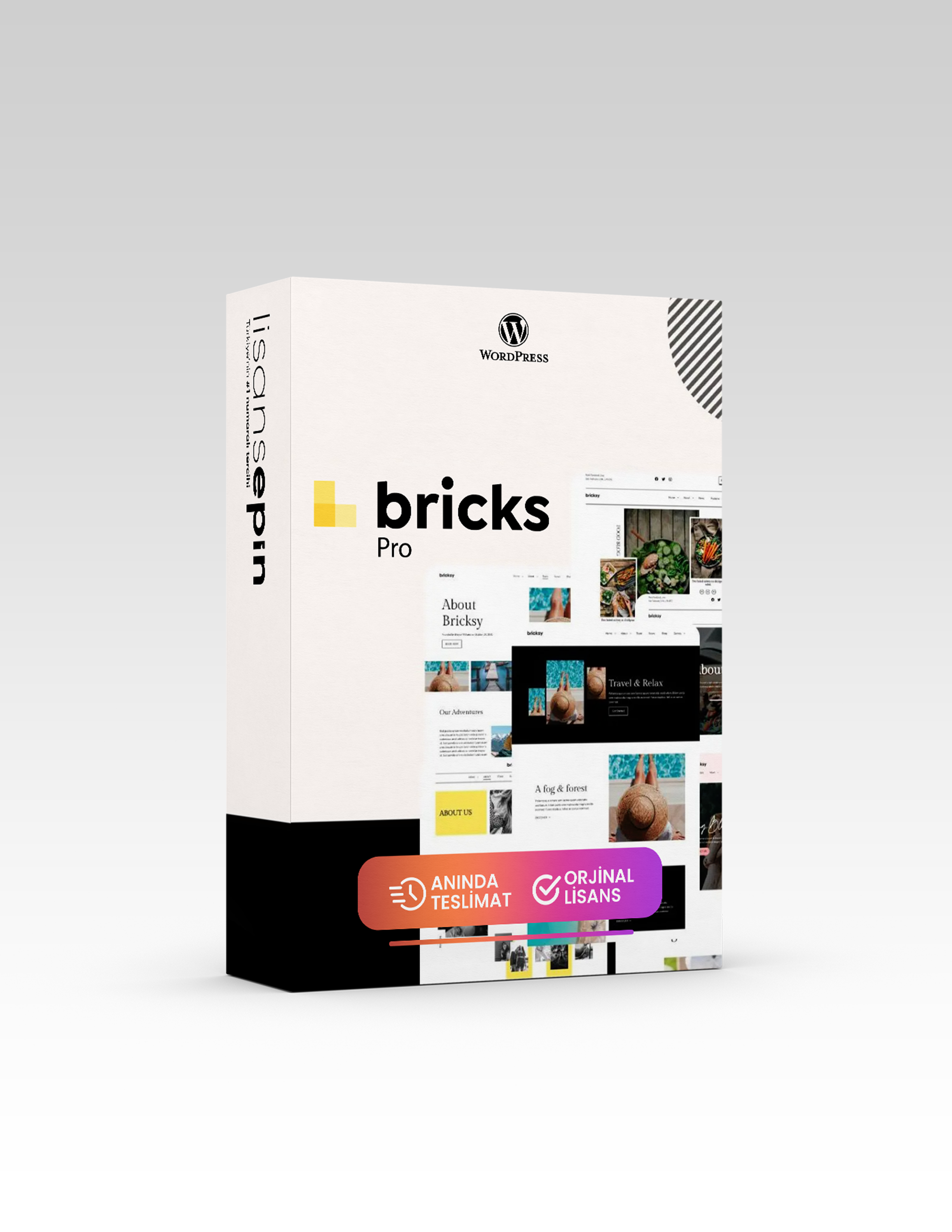 Bricks Wordpress Teması - Lisansepin