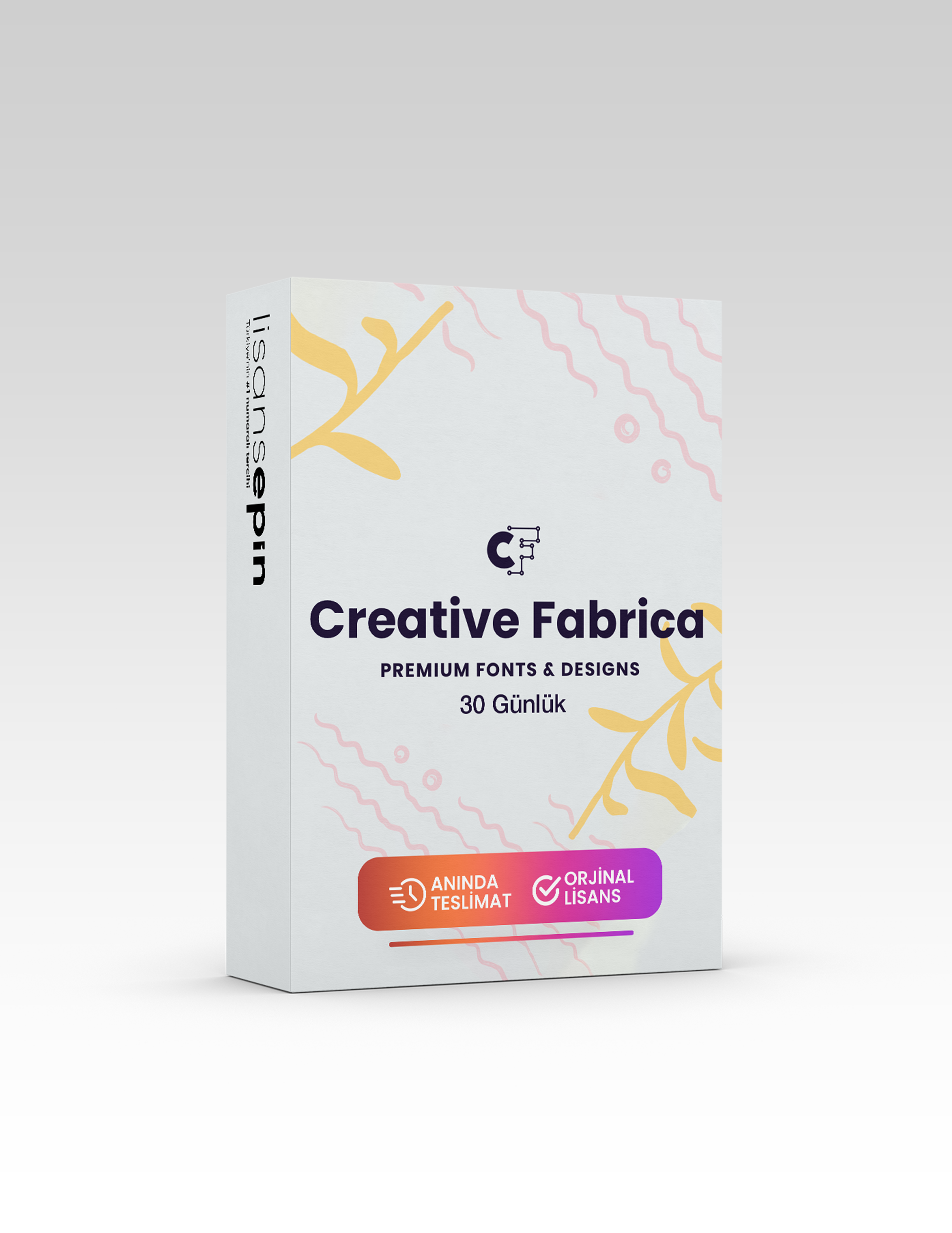 Creative Fabrica Premium Üyelik 1 Aylık / 10 Görsel - Lisansepin