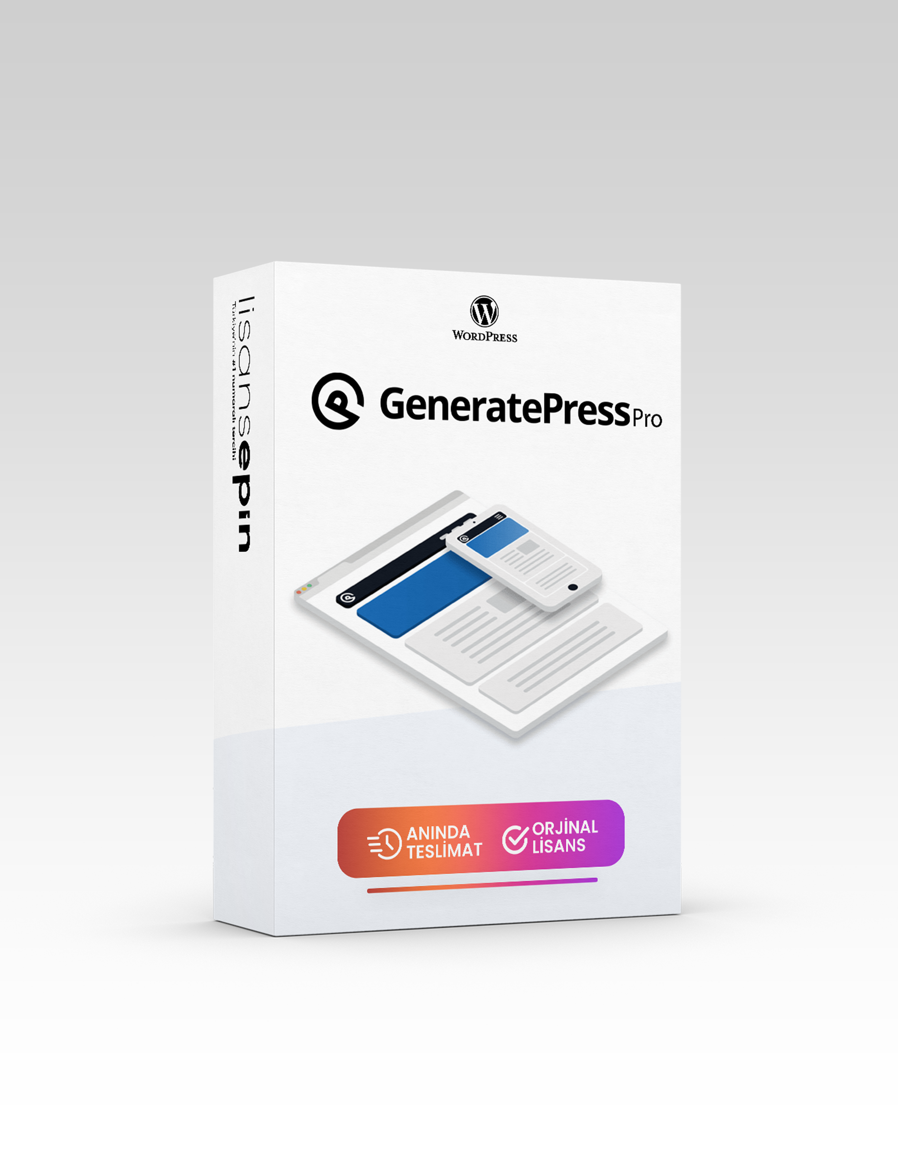 GeneratePress Wordpress Teması - Lisansepin