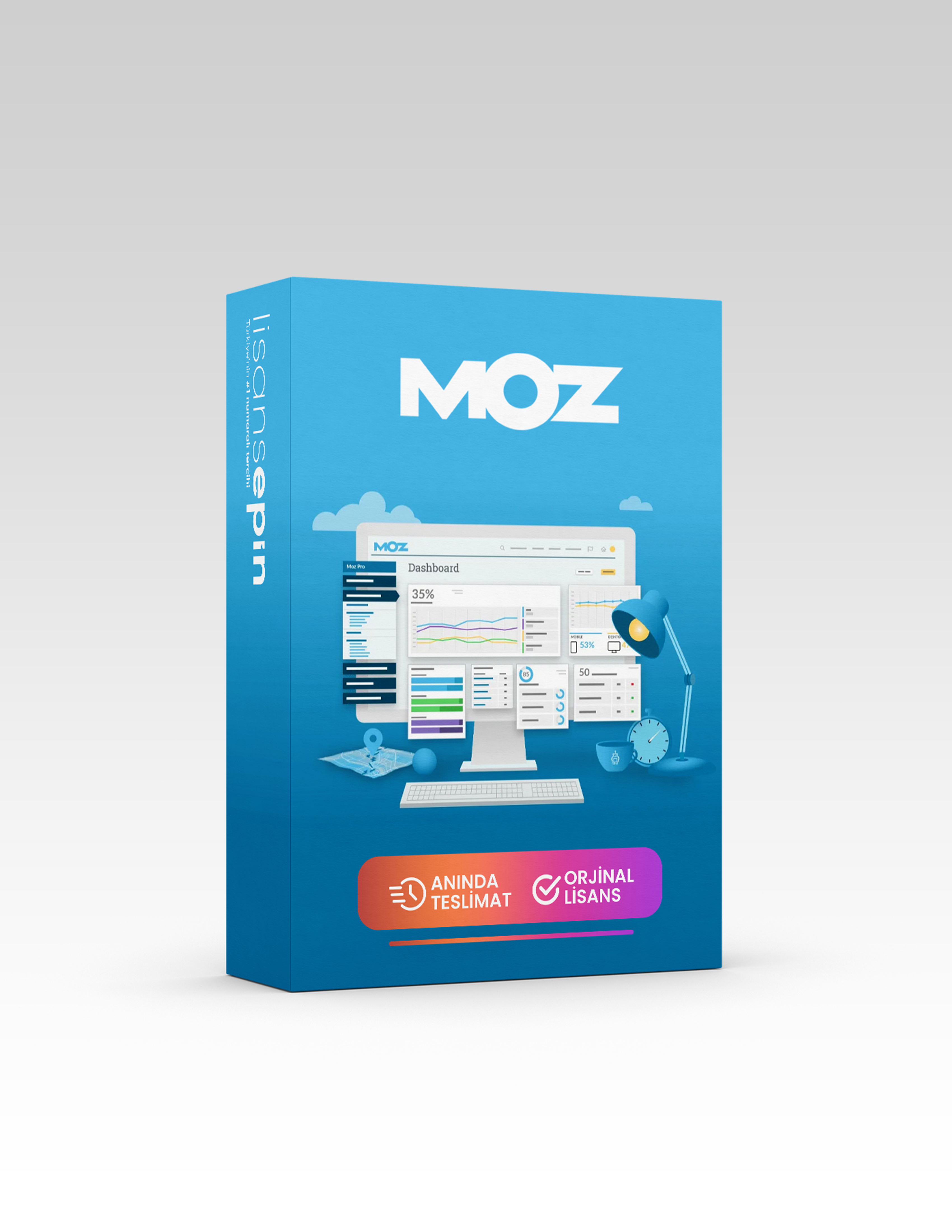 Moz PRO - Lisansepin