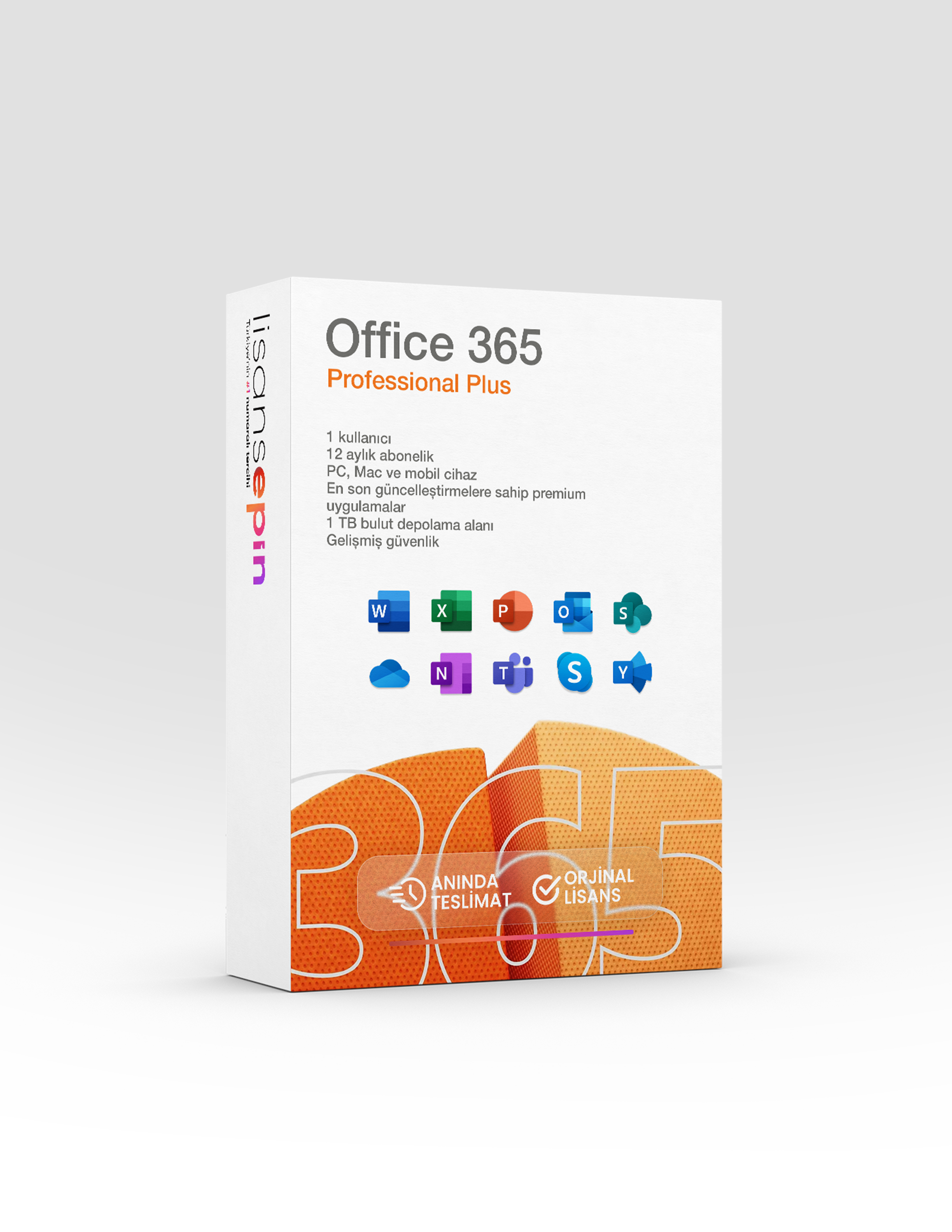 Microsoft Office 365 Pro Plus 5 Cihaz Lisans Hesabı Satın Al - Lisansepin